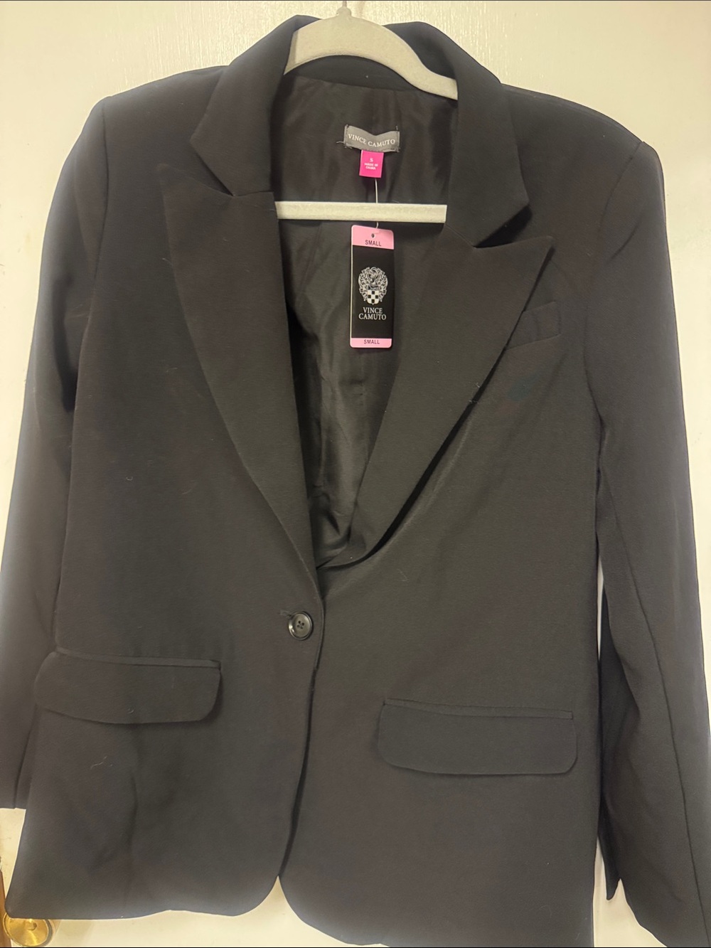Vince Camuto Black Women's Tailored Blazer